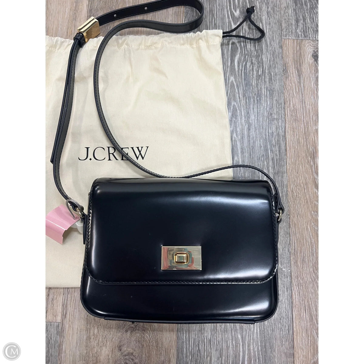 -Crossbody Leather By J. Crew, Size: Small