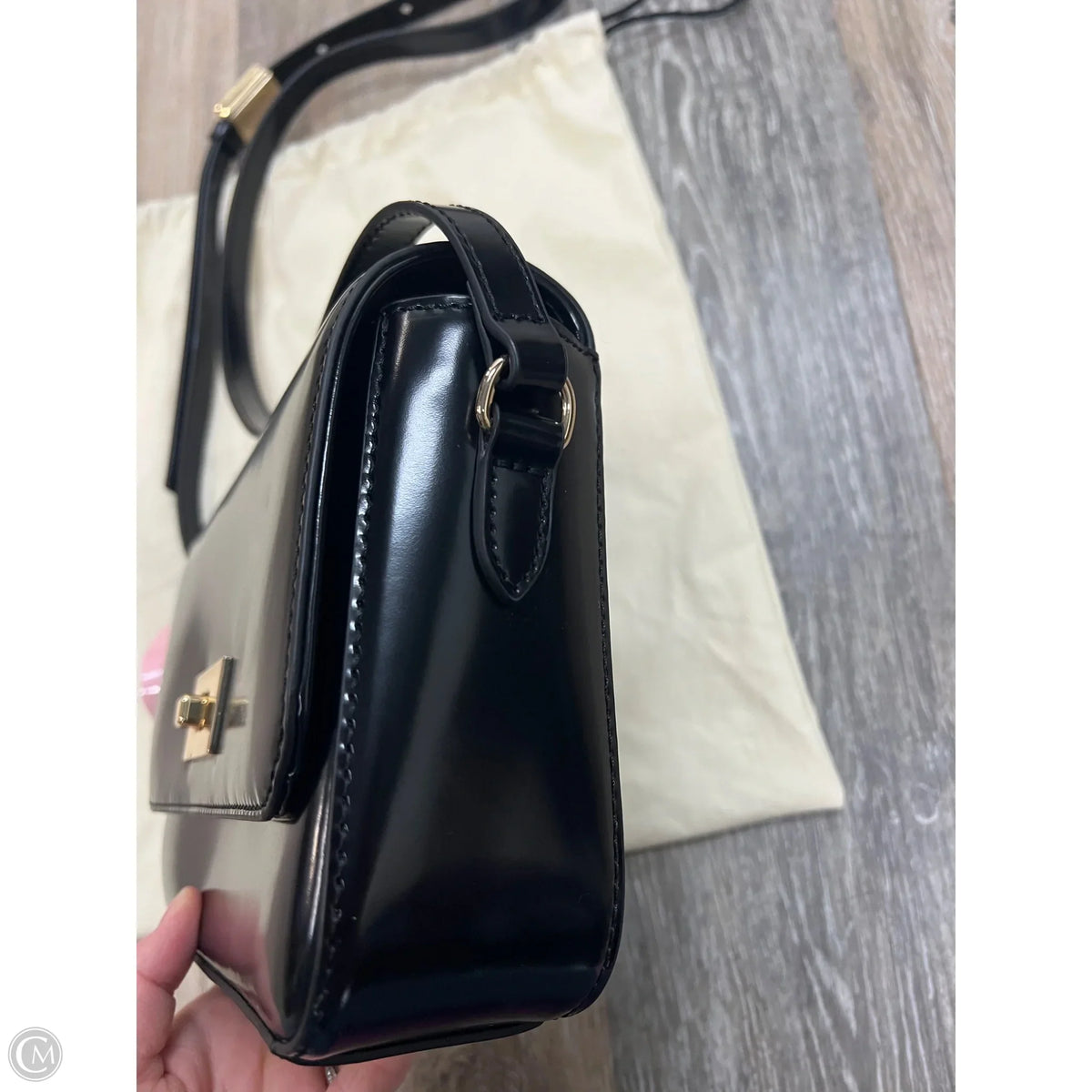 -Crossbody Leather By J. Crew, Size: Small