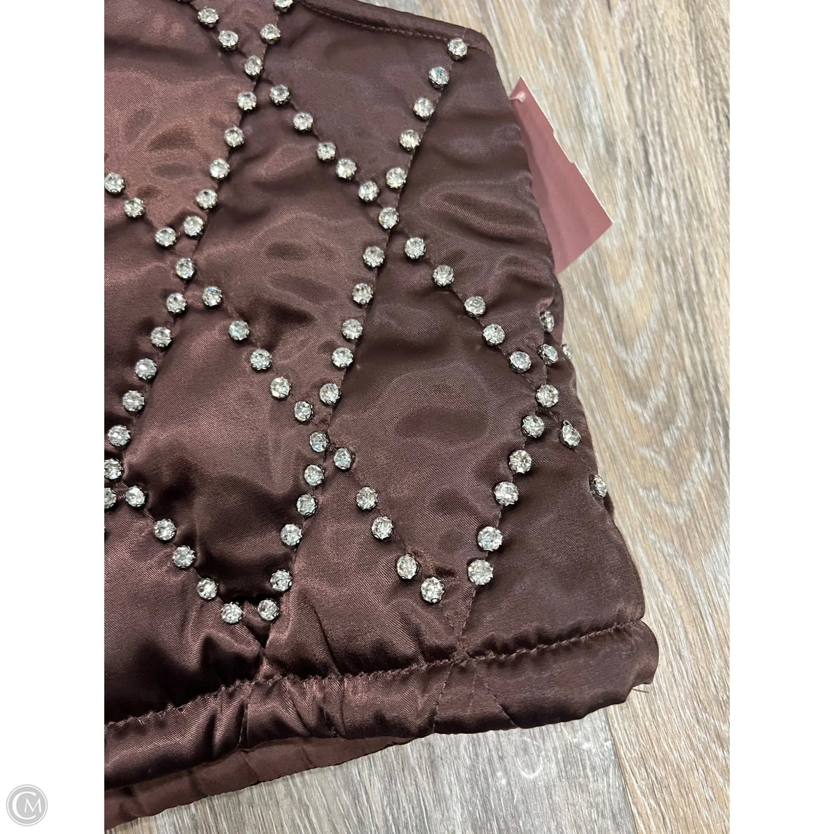 Vest Puffer & Quilted By Blue B In Brown, Size: M