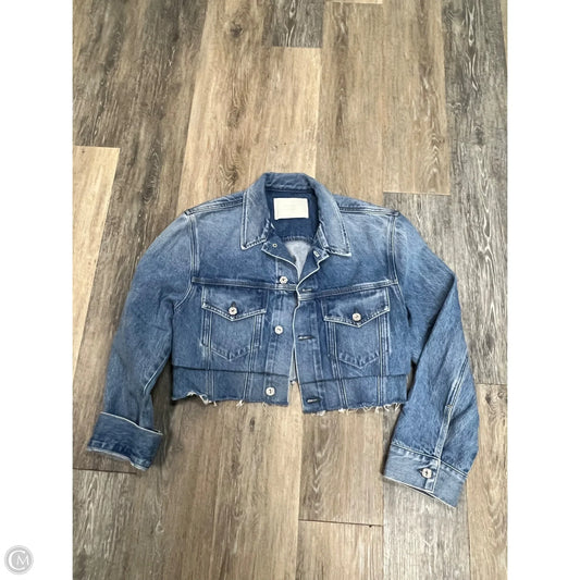 Jacket Denim By Citizens Of Humanity In Blue Denim, Size: S