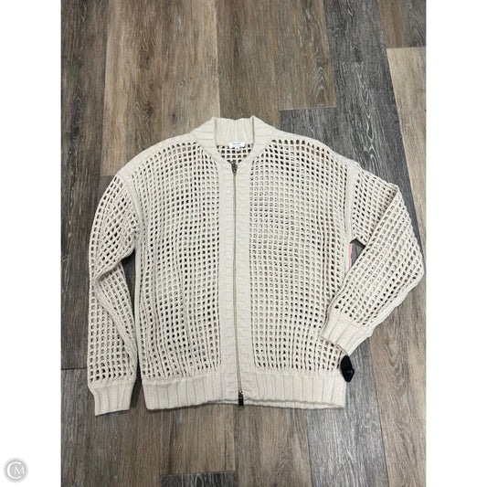 Sweater Cardigan By Splendid In Cream, Size: Xs