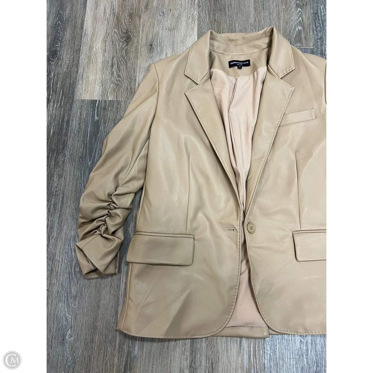 Blazer By Generation Love In Tan, Size: M