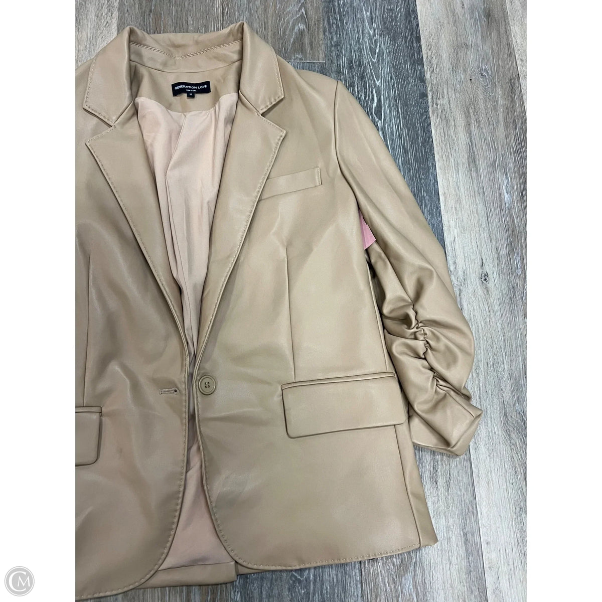 Blazer By Generation Love In Tan, Size: M