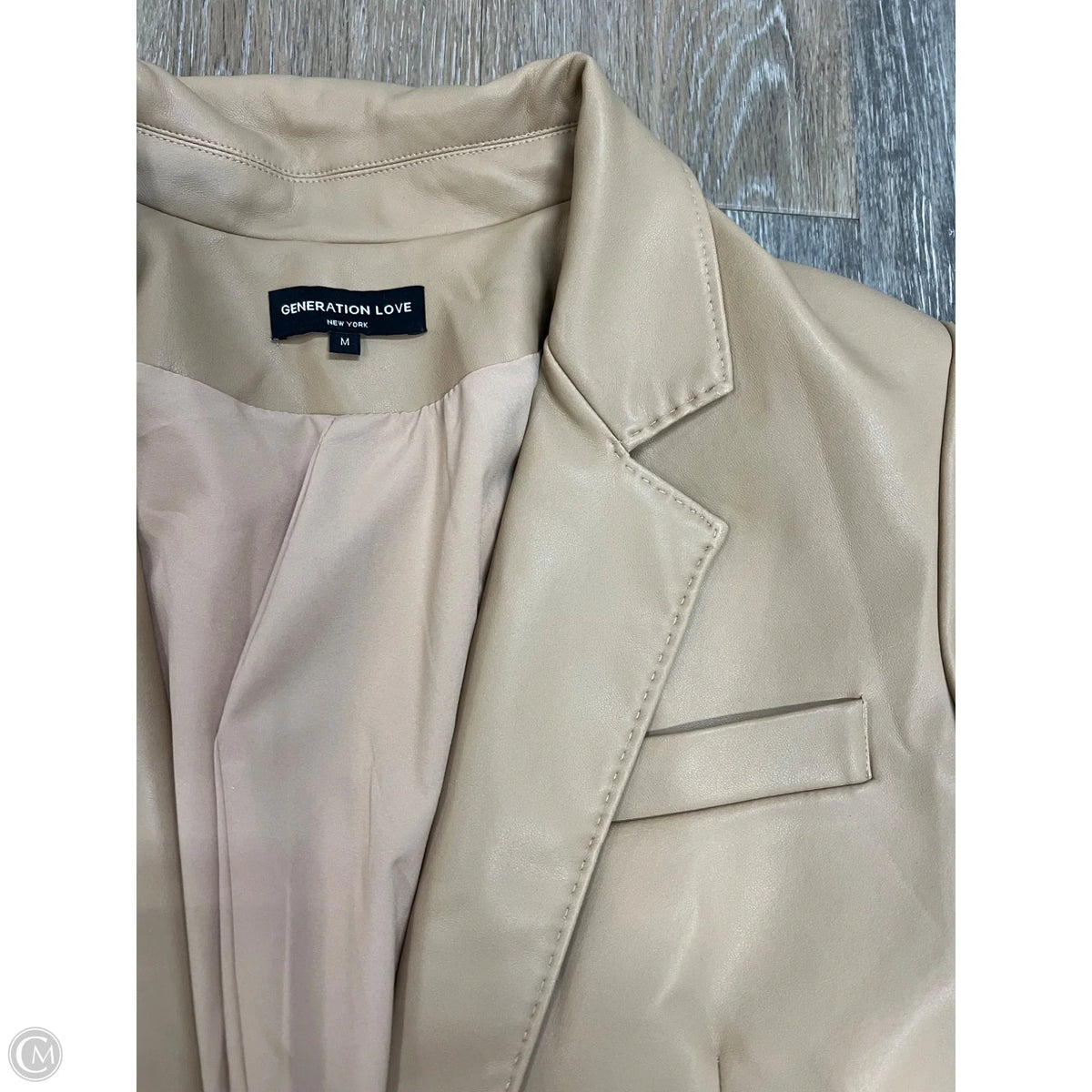 Blazer By Generation Love In Tan, Size: M