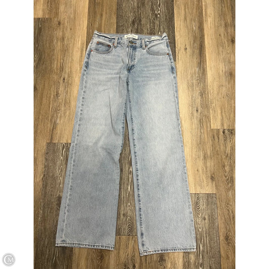 Jeans Wide Leg By Denim Forum In Blue Denim, Size: 2/26