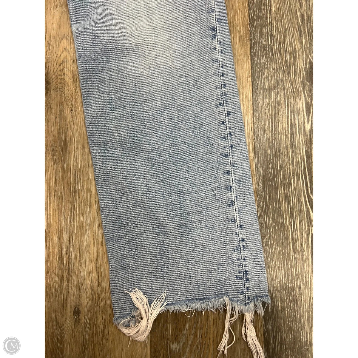 Jeans Straight By Nuuds In Blue Denim, Size: 4