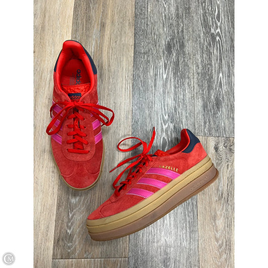 -Shoes Sneakers By Adidas In Red, Size: 9