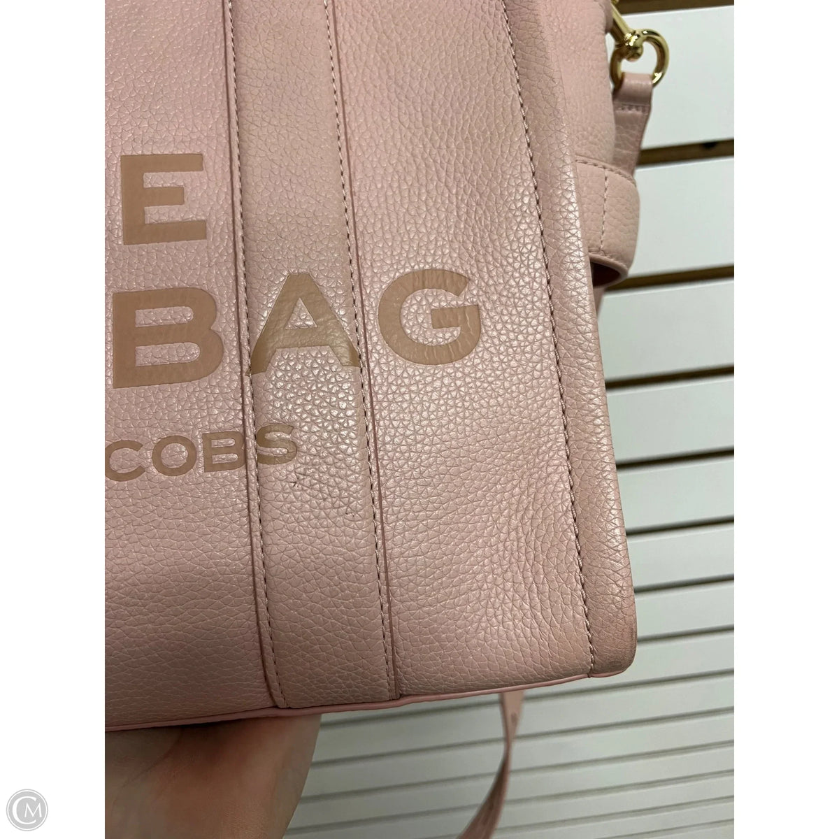 Tote Leather Designer By Marc By Marc Jacobs, Size: Medium