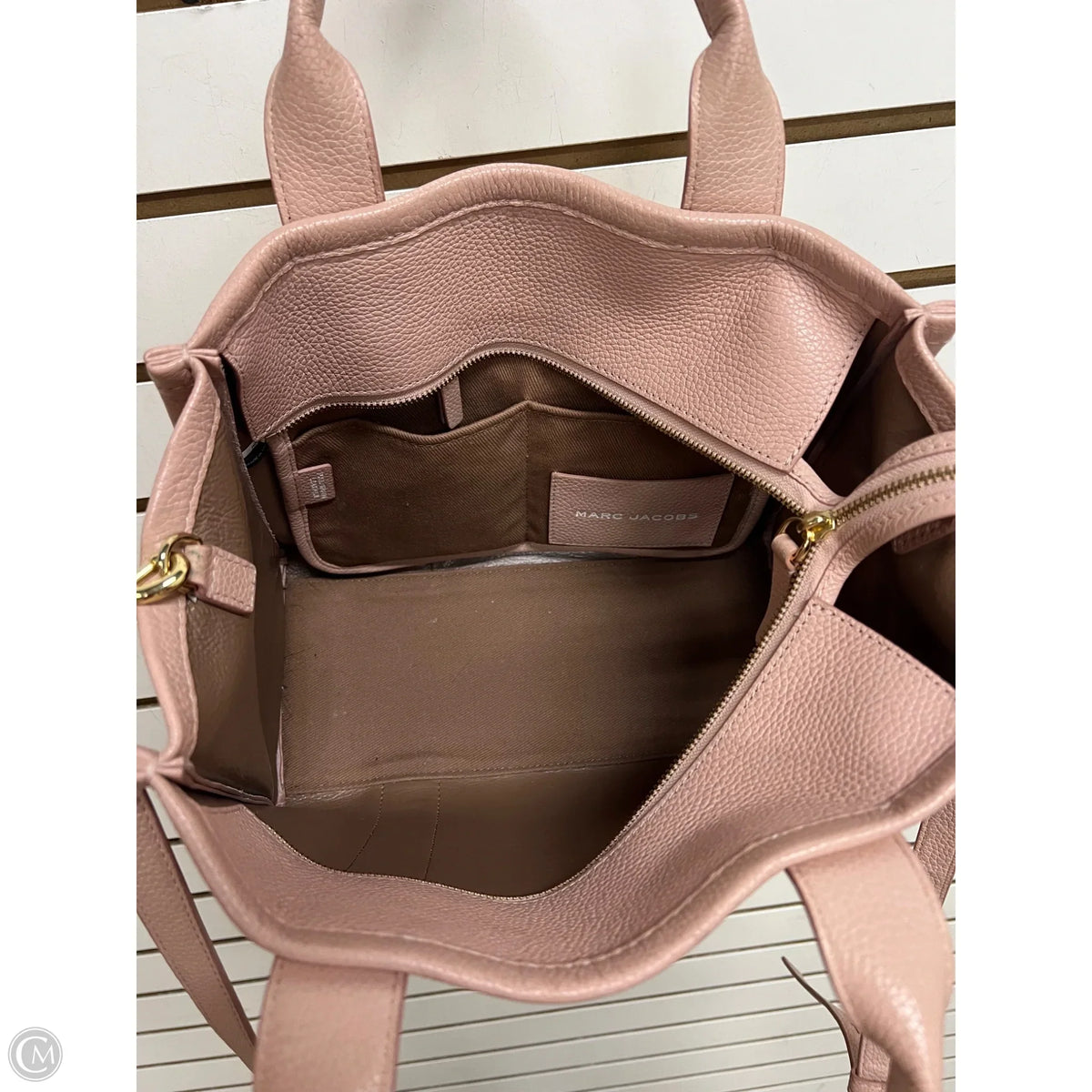 Tote Leather Designer By Marc By Marc Jacobs, Size: Medium