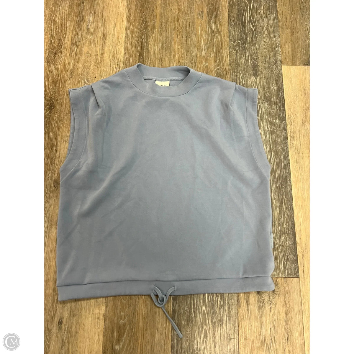 Sweater Short Sleeve By Varley In Blue, Size: M