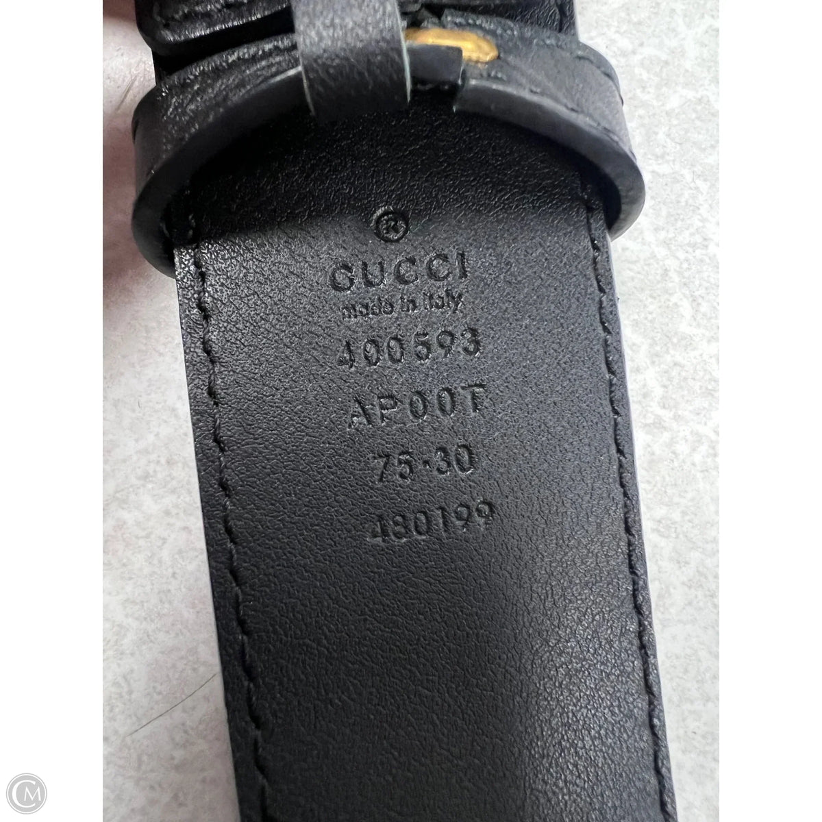 Belt Luxury Designer By Gucci, Size: 2