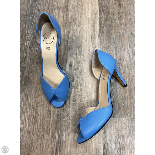 Shoes Heels Stiletto By Clizia In Blue, Size: 8