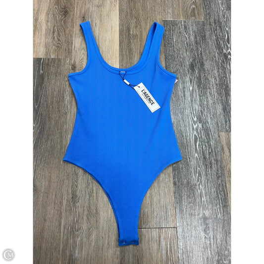 Bodysuit By L Agence In Blue, Size: M