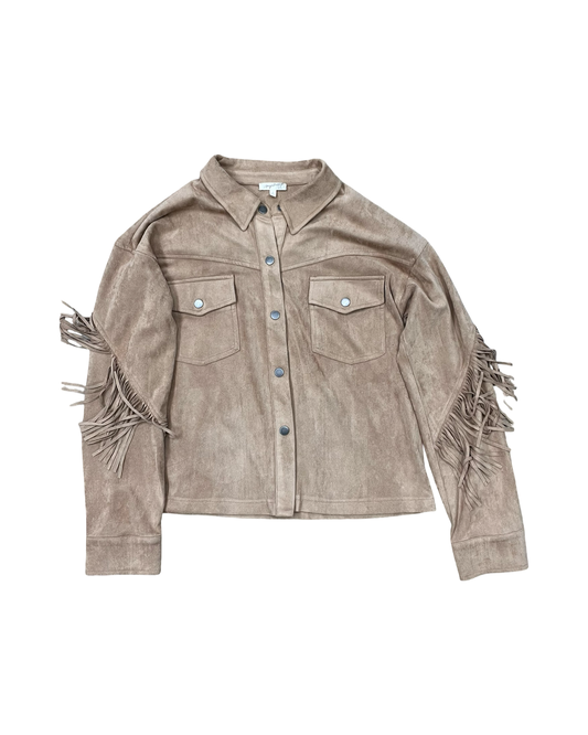 Jacket Other By Mystree In Gold, Size:M