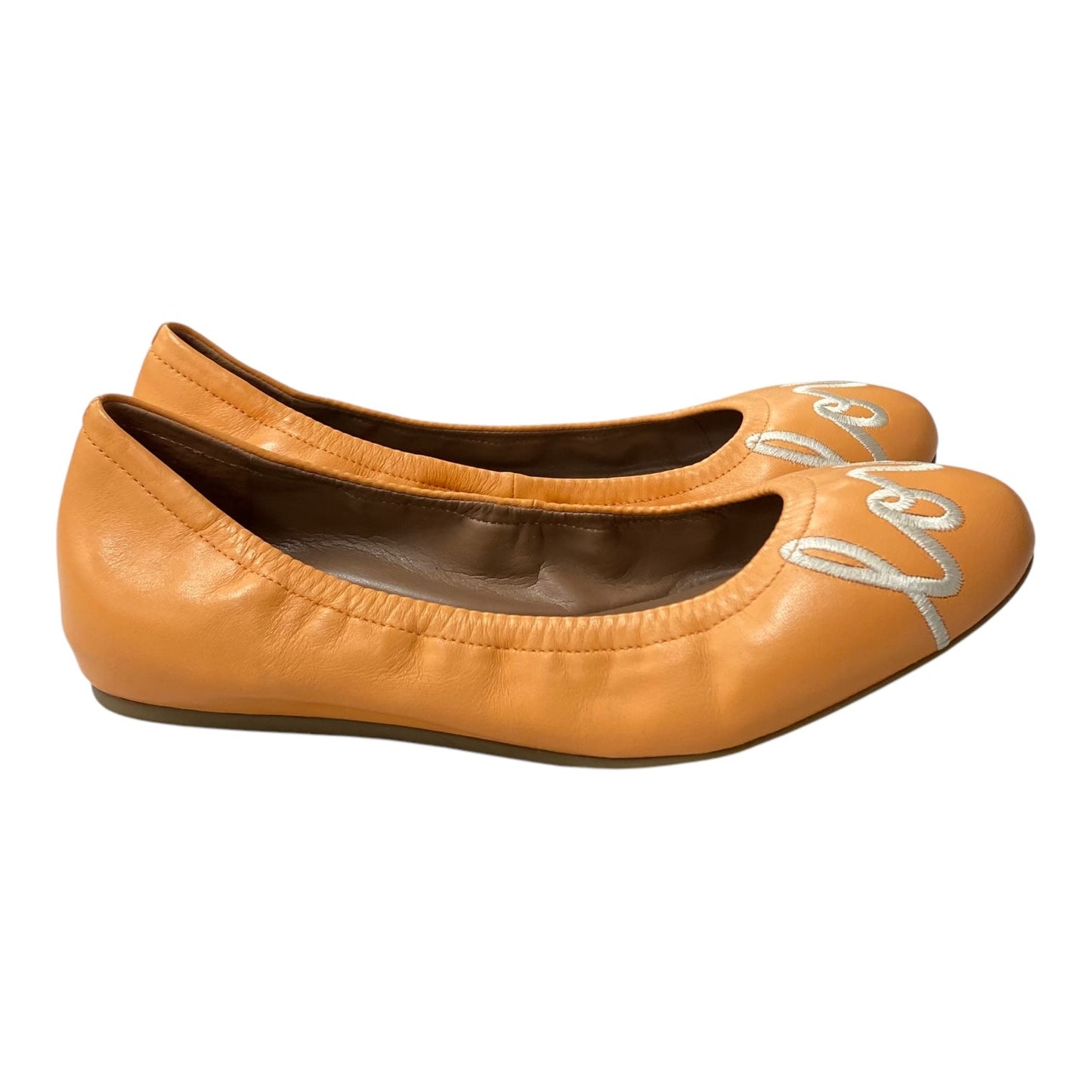 Shoes Flats By Ellen Degneres In Orange, Size:7