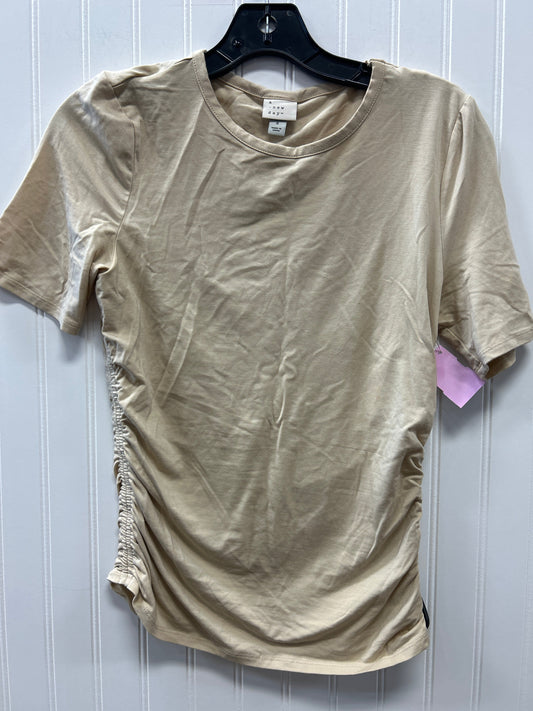 Top Ss Basic By A New Day In Tan, Size:S