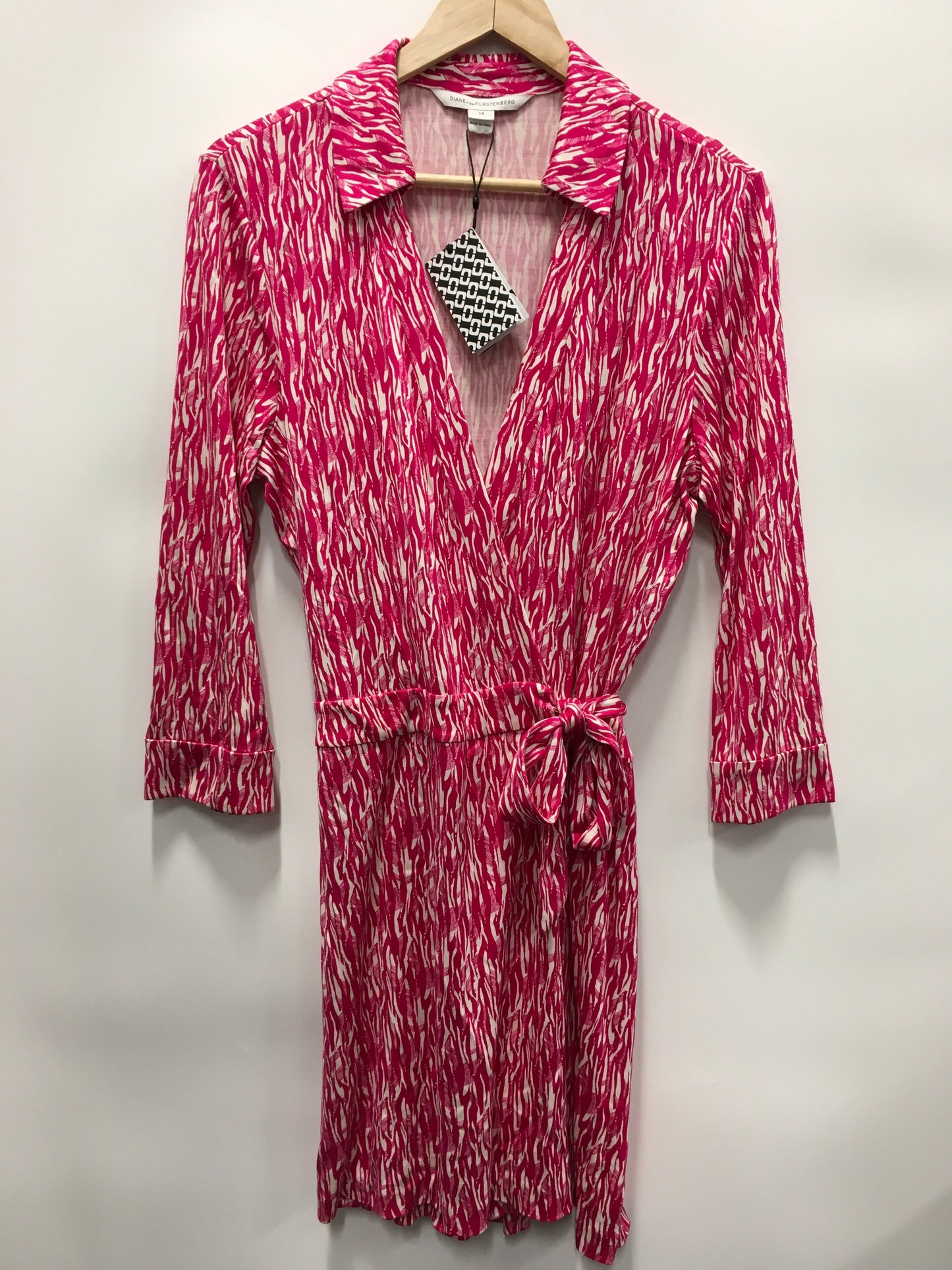 Romper By Diane Von Furstenberg In Fuschia, Size: Xl