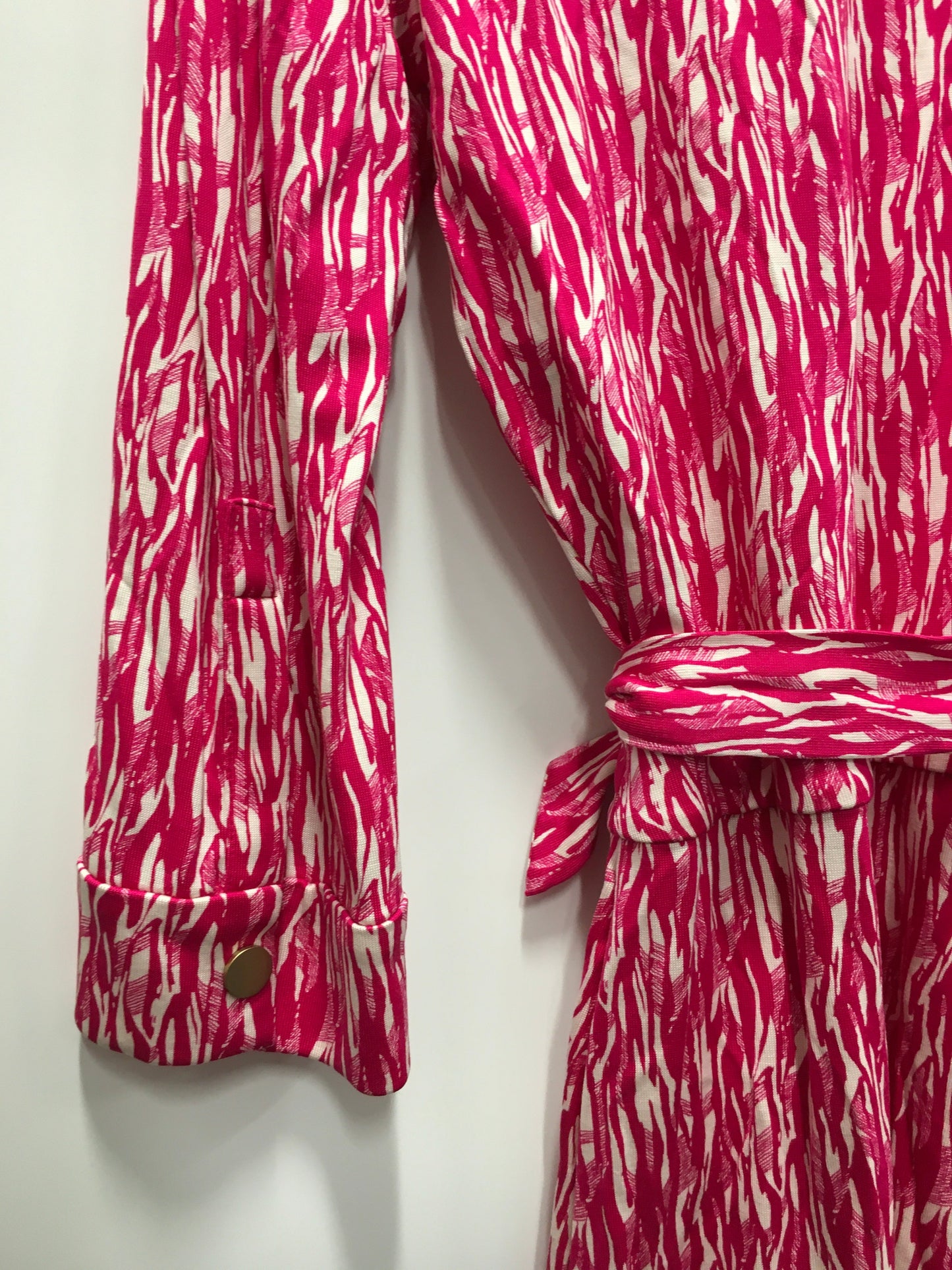 Romper By Diane Von Furstenberg In Fuschia, Size: Xl