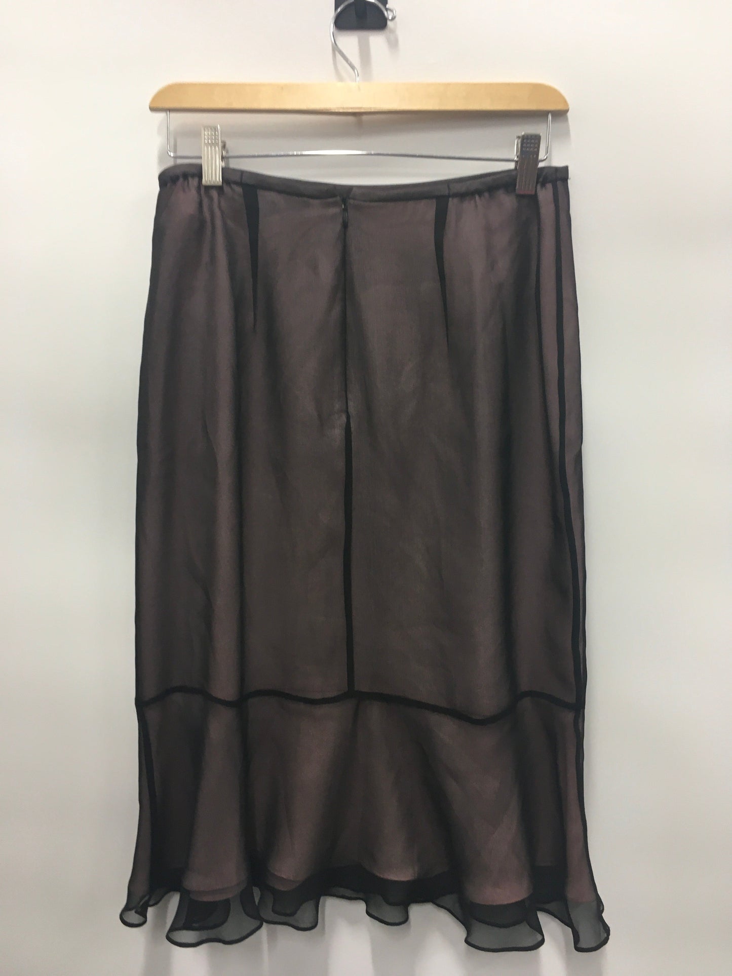 Pinkblack Skirt Midi Adrianna Papell, Size 6