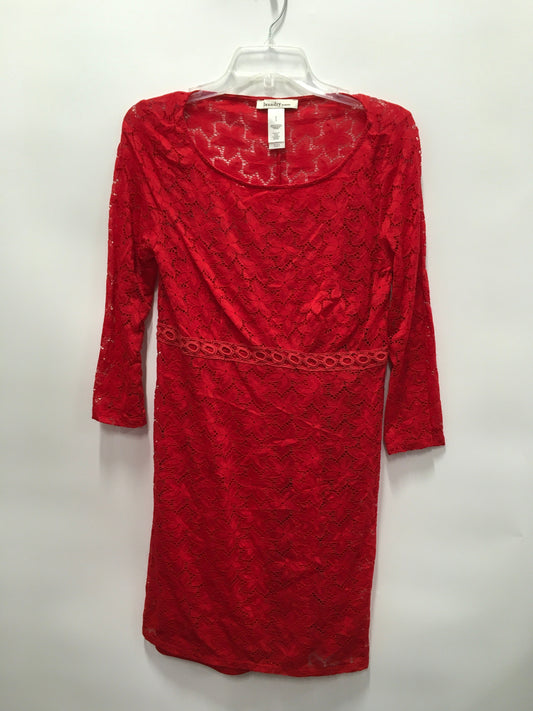Red Dress Casual Short Laundry, Size 8