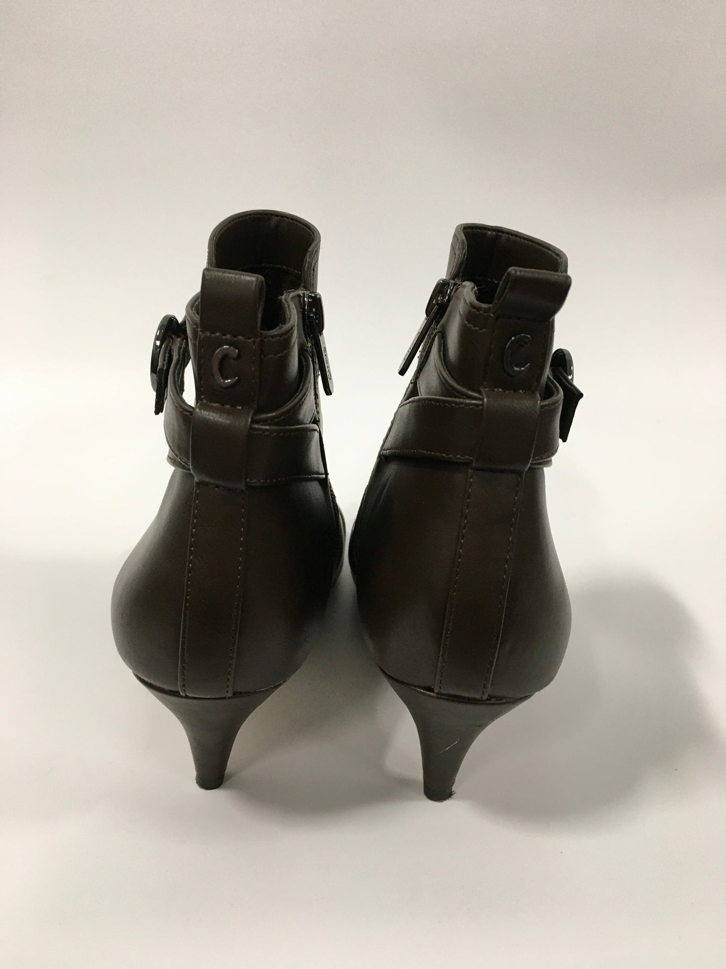 Brown Boots Ankle Heels Circus By Sam Edelman, Size 8.5