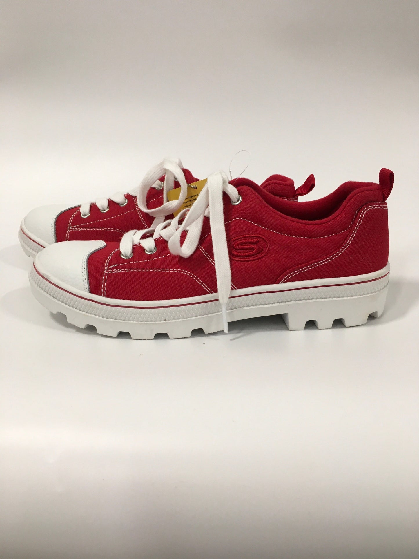 Red Shoes Athletic Skechers, Size 8.5