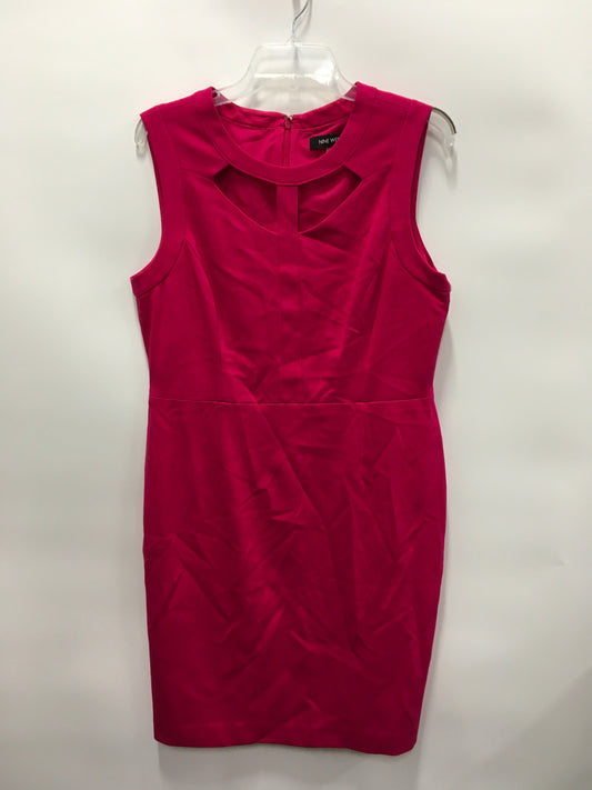 Pink Dress Casual Midi Nine West, Size 10