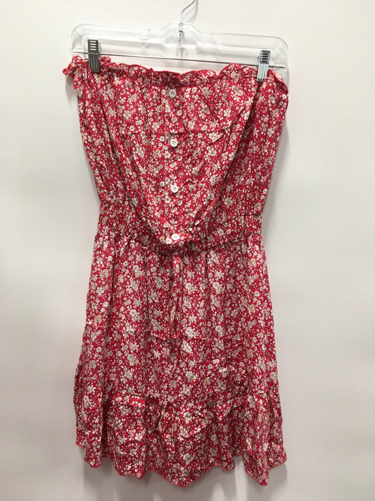 Floral Dress Casual Short Beachsissi, Size M