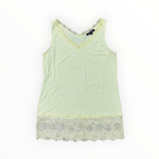 Tank Top By Charlie B In Yellow, Size:M