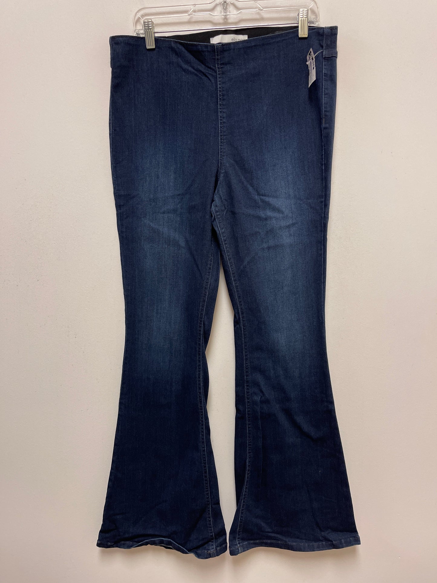 Blue Denim Jeans Boot Cut Ella Moss, Size 14