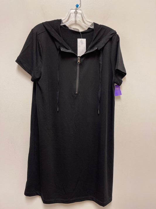 Black Dress Casual Midi Cable And Gauge, Size Xl