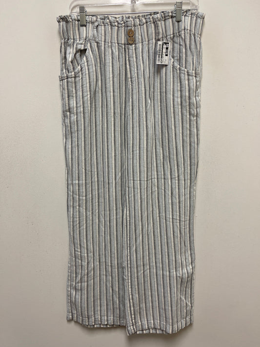 Striped Pattern Pants Wide Leg Rewind, Size 12