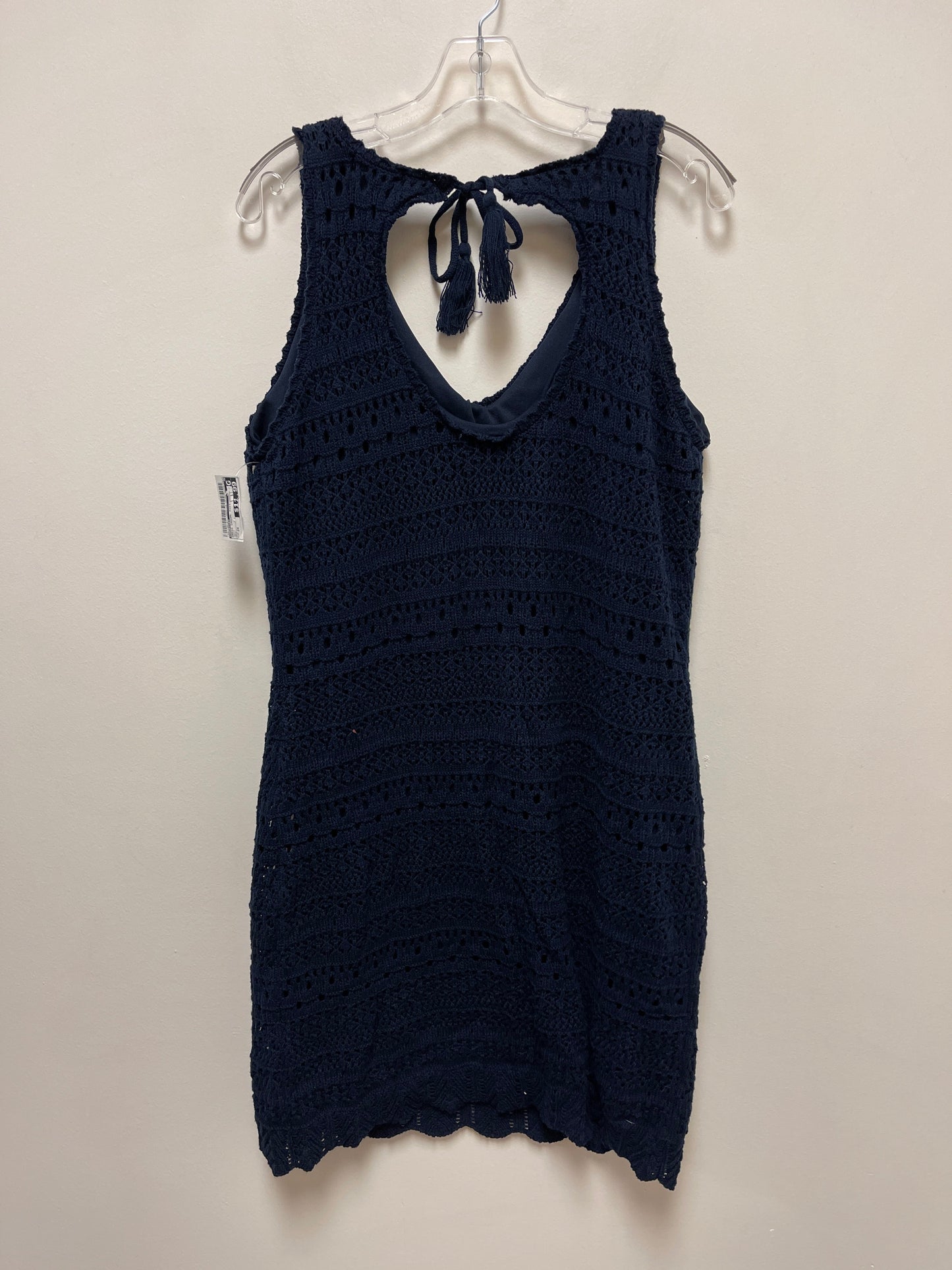 Navy Dress Casual Midi Maurices, Size 2x