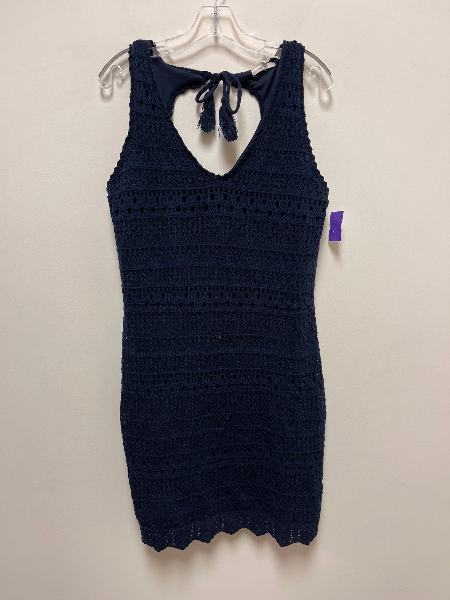 Navy Dress Casual Midi Maurices, Size 2x