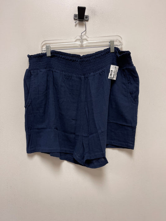 Navy Shorts Clothes Mentor, Size 18