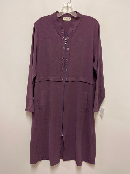 Dress Casual Midi By Clothes Mentor In Purple, Size: Xl