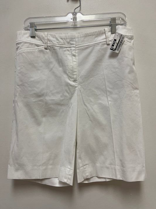 Shorts By Talbots In White, Size: 8