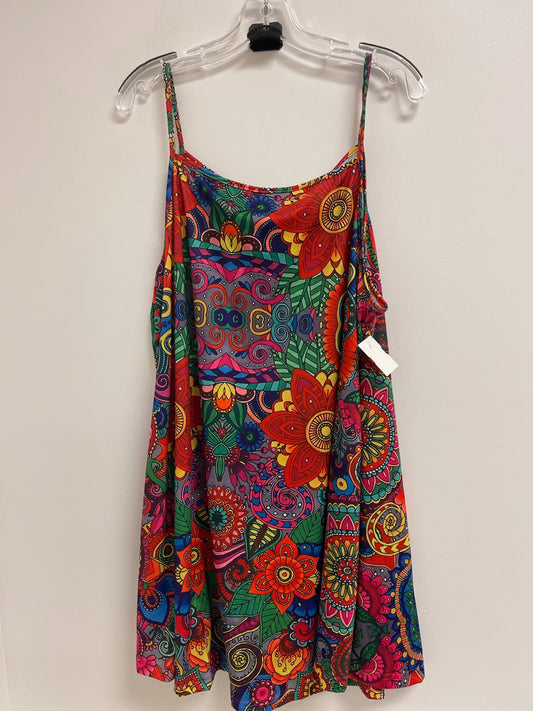 Dress Casual Short By Clothes Mentor In Multi-colored, Size: 4x