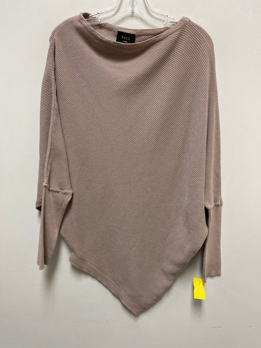 Tunic Long Sleeve By Vici In Tan, Size: L