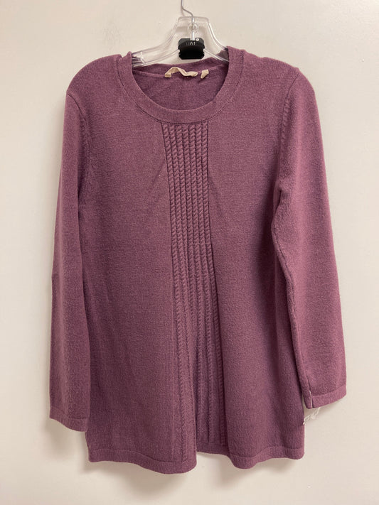 Sweater By Soft Surroundings In Mauve, Size: M