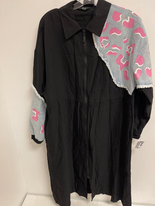 Kimono By Clothes Mentor In Black, Size: Osfm