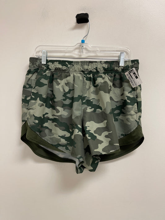 Athletic Shorts By Athletic Works In Camouflage Print, Size: L