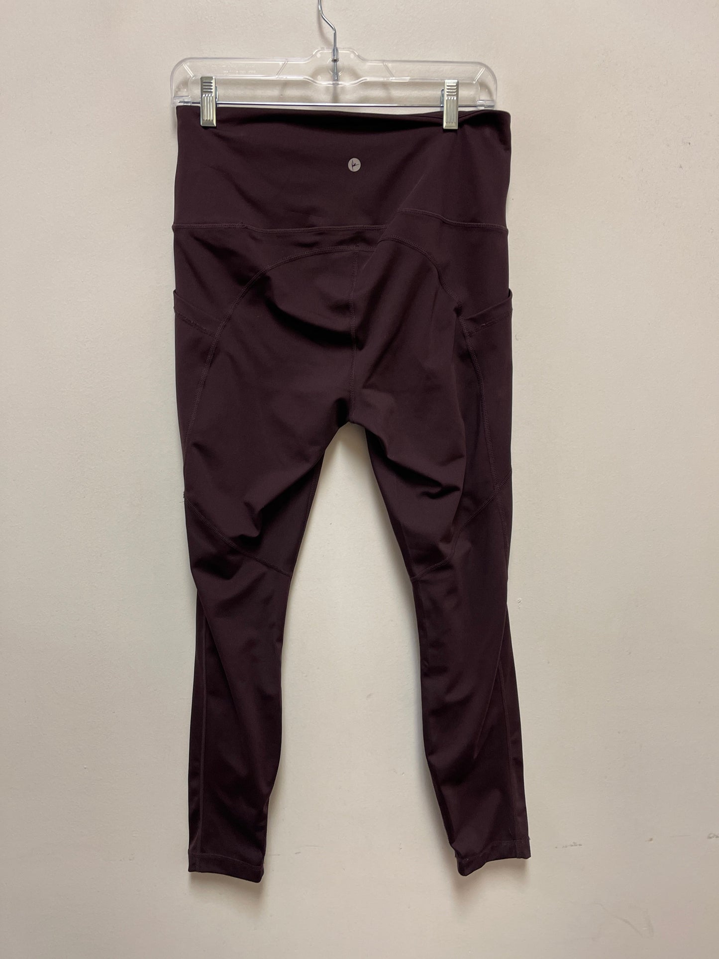 Athletic Pants By 90 Degrees By Reflex In Purple, Size: L