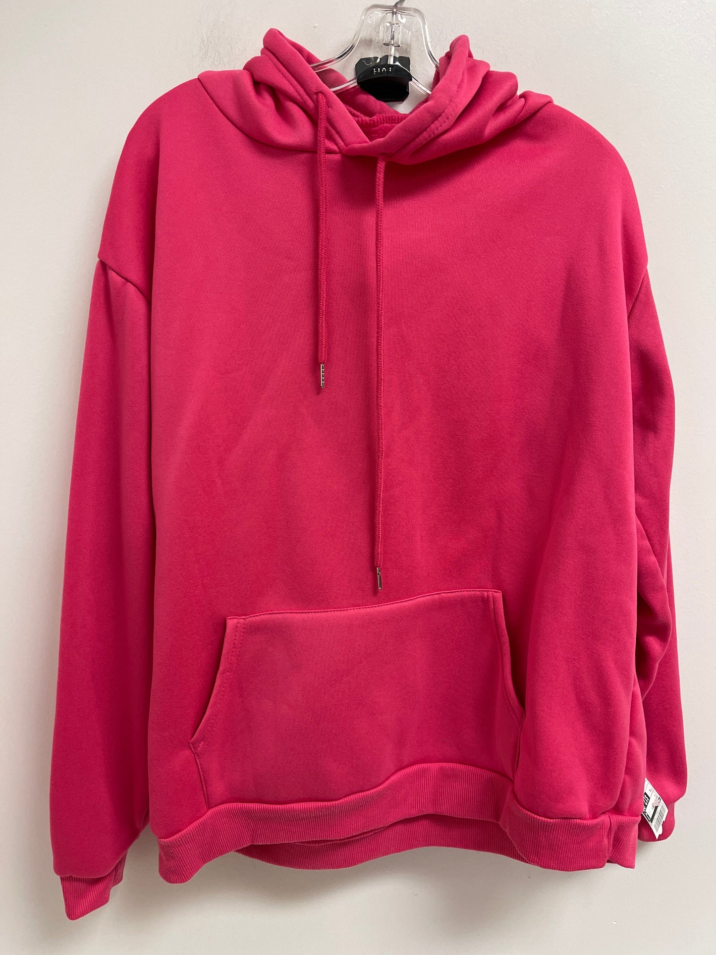 Sweatshirt Hoodie By Shein In Pink, Size: Xl