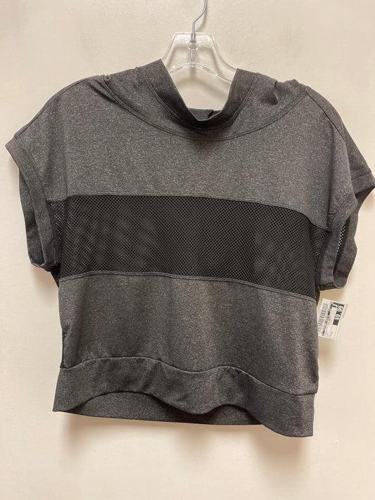 Athletic Top Short Sleeve By Clothes Mentor In Grey, Size: M