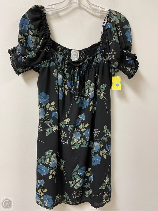 Dress Casual Midi By Blue Rain In Black, Size: M