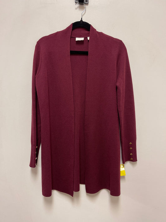 Sweater Cardigan By Cyrus Knits In Red, Size: S