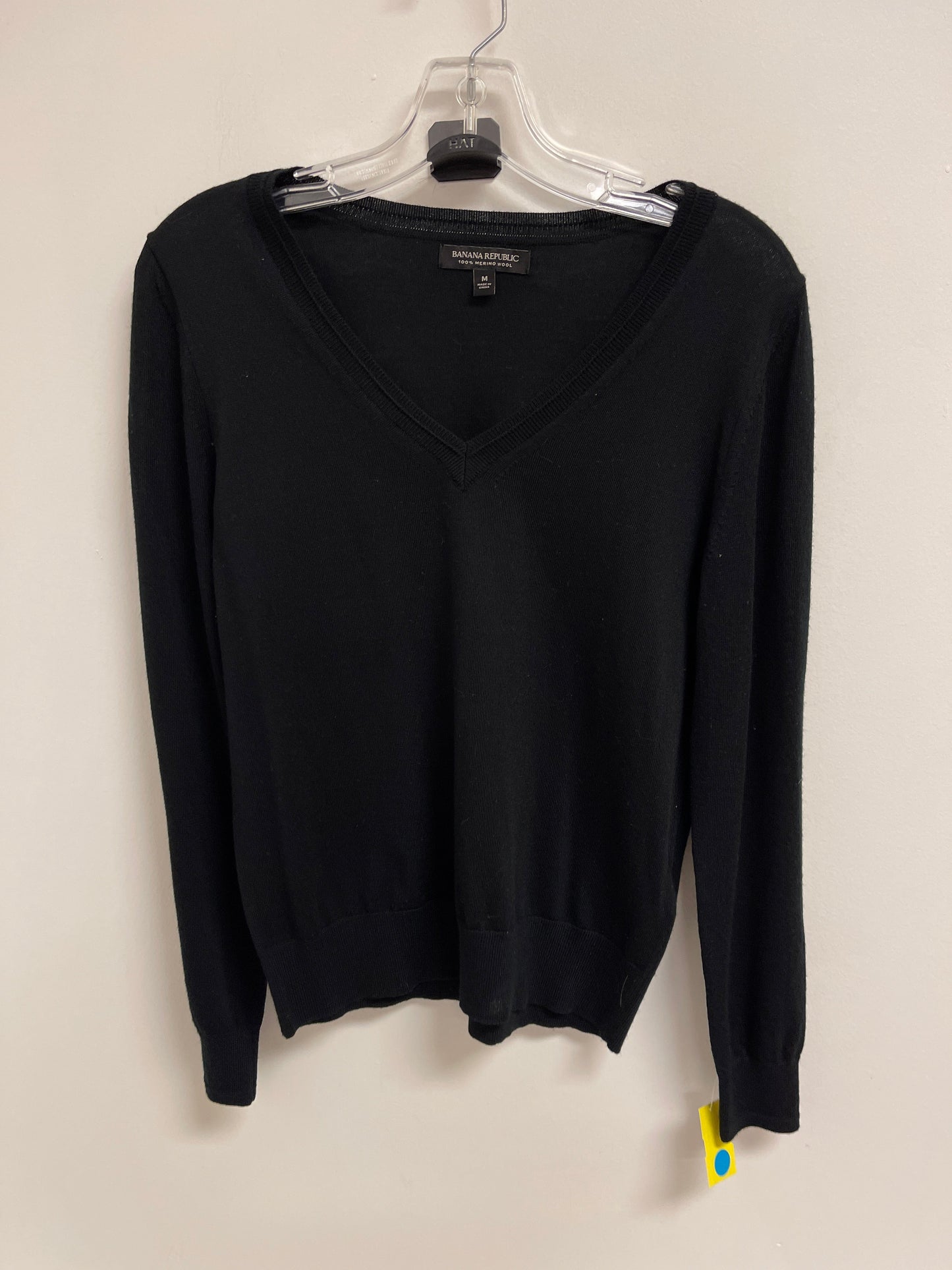 Sweater By Banana Republic In Black, Size: M