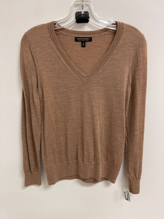 Sweater By Banana Republic In Tan, Size: M