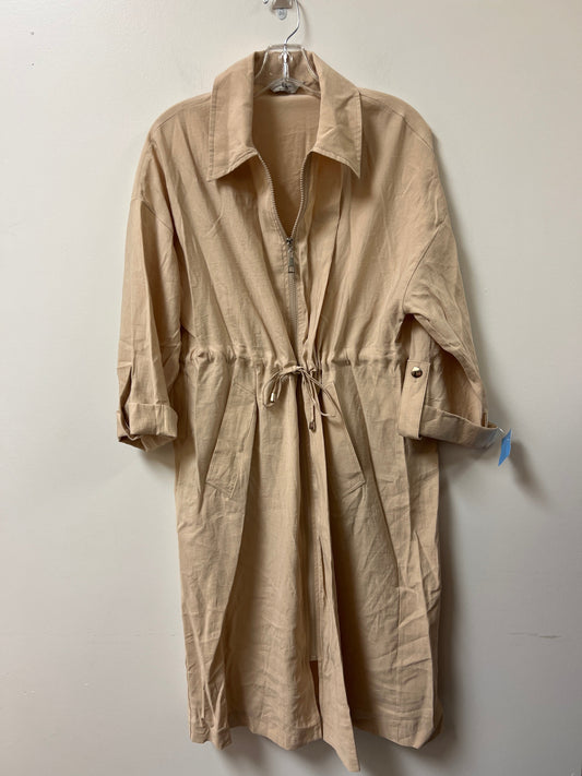 Jacket Other By Clothes Mentor In Tan, Size: Osfm